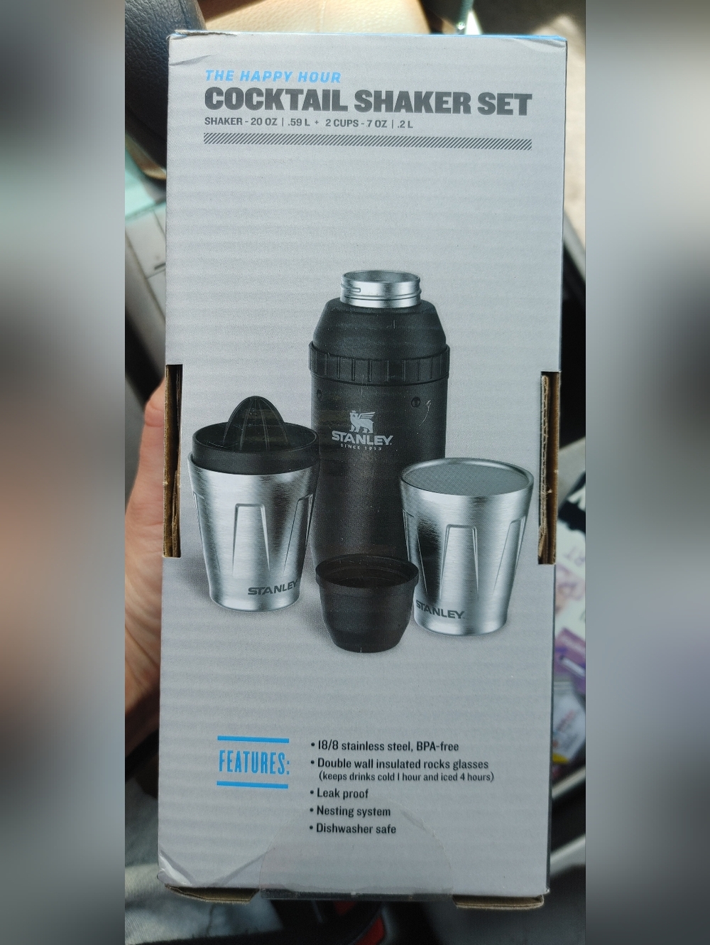 NIB Stanley Cocktail Shaker Set